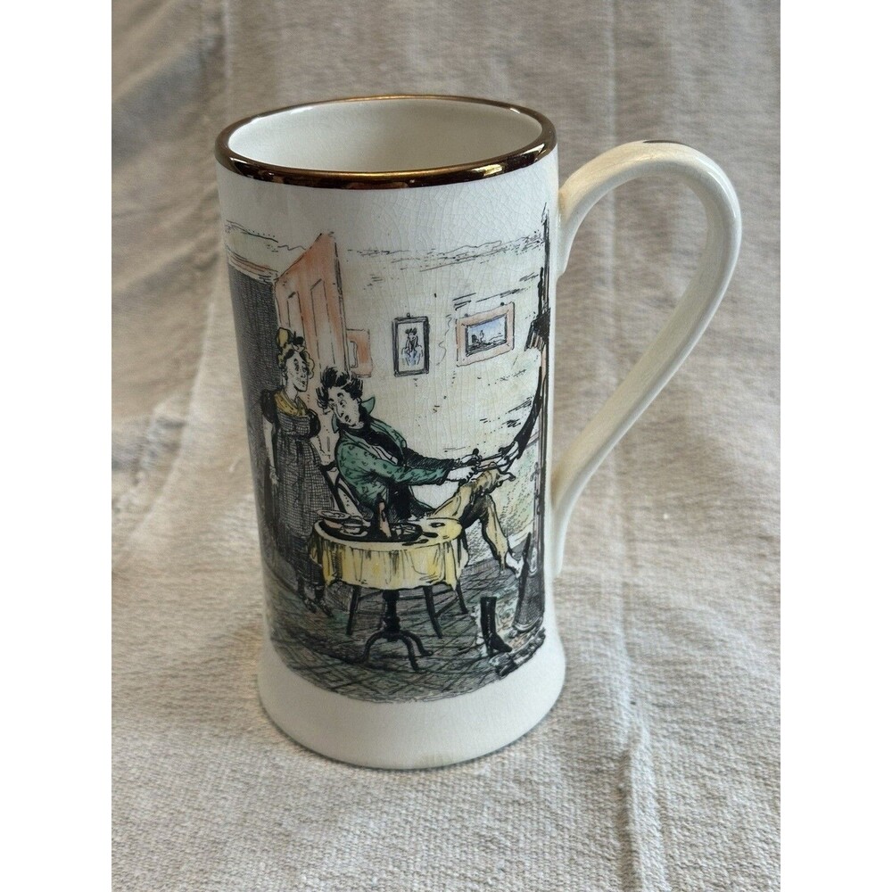 Gray's Pottery  Mug Stoke-on-Trent Staffordshire England Dinner Table Scene